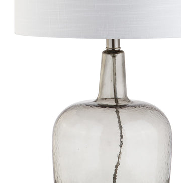 Augustine 26" Glass LED Table Lamp - JONATHAN Y